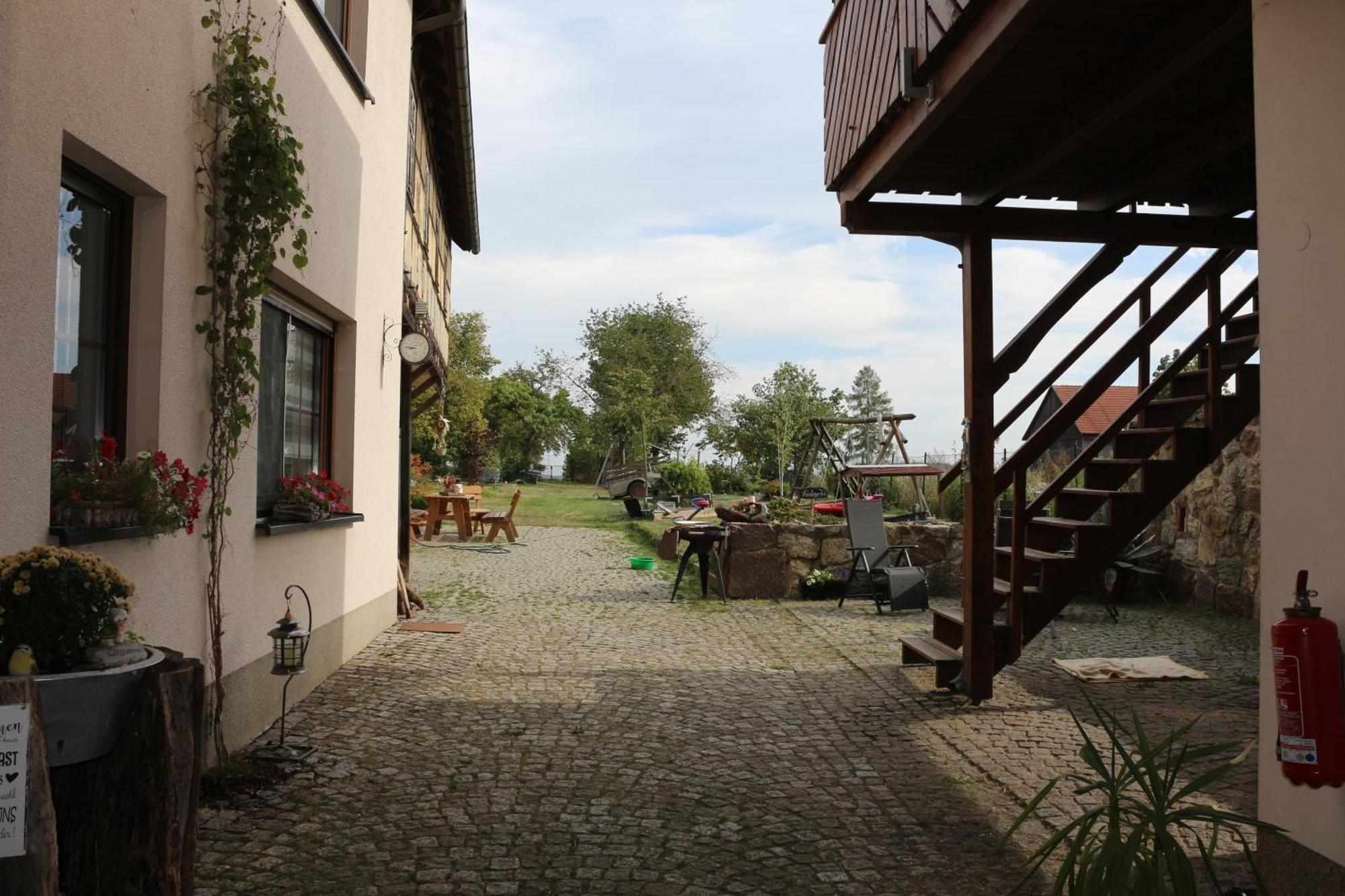 Ferienwohnung Brunow "In Der Natur Zuhause" Neundorf  Exterior foto